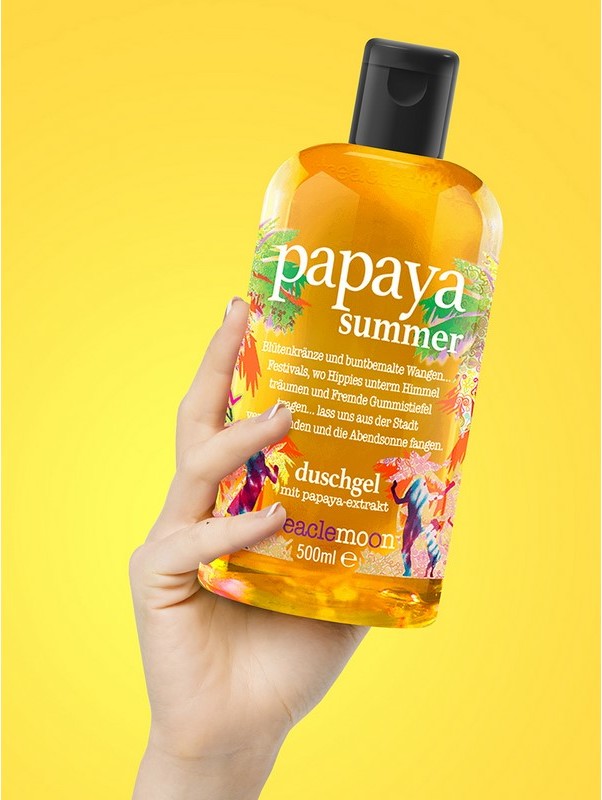 Гель для душа Papaya Summer Bath & Shower Gel, летняя папайя вид 1