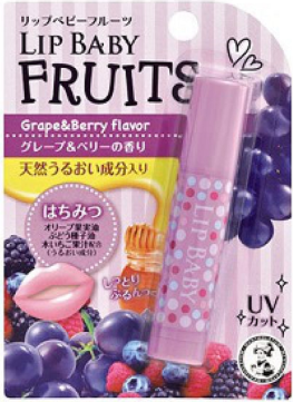 Бальзам для губ со вкусом винограда и лесных ягод Lip Baby Fruits Grape & Berry