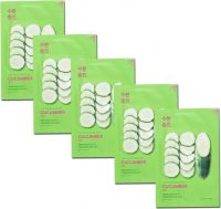 Pure Essence Mask Sheet Cucumber набор из тканевых масок для лица, 23 мл*5 шт, Holika Holika