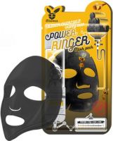 Набор тканевых масок для лица с древесным углем Black Charcoal Honey Deep Power Ringer Mask Pack