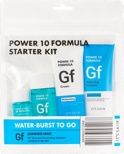 Уходовый набор миниатюр для лица, увлажняющий Power 10 Formula GF Starter Kit