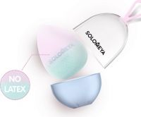 Косметический спонж для макияжа, меняющий цвет «Blue-pink» превью 4