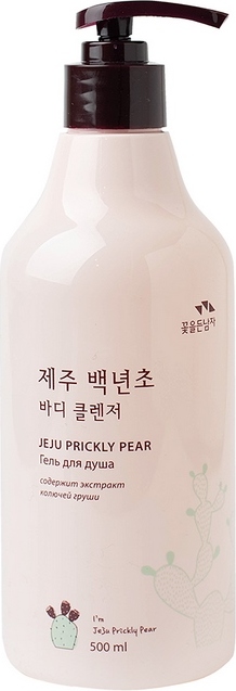 Гель для душа с кактусом Jeju Prickly Pear Body Cleanser вид 1