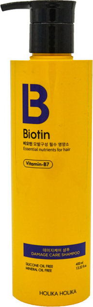 Шампунь для поврежденных волос Biotin Damage Care Shampoo вид 2