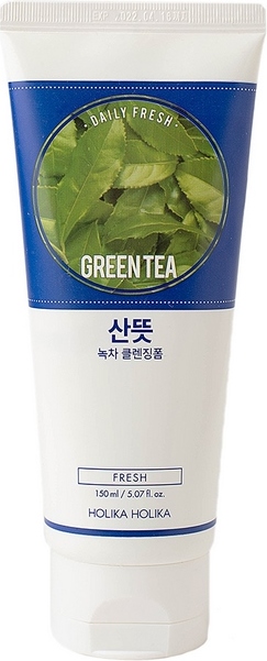 Очищающая пенка с зеленым чаем, матирующая Daily Fresh Green tea Cleansing Foam вид 2