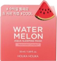 Увлажняющая ночная маска с экстрактом арбуза Water Melon Aqua Sleeping Mask превью 5