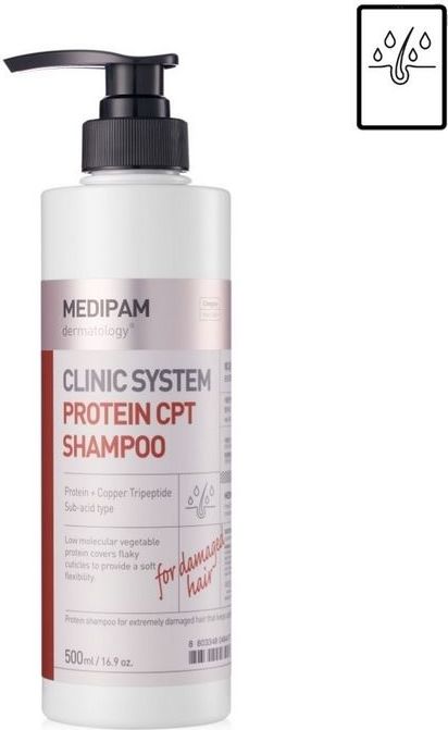 Питательный шампунь с протеином Clinic System Protein CPT Shampoo вид 1