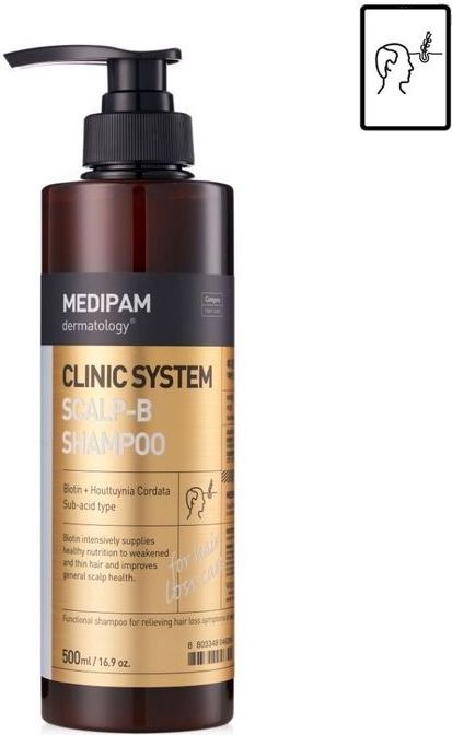 Укрепляющий шампунь от выпадения волос Clinic System Scalp-B Shampoo вид 1