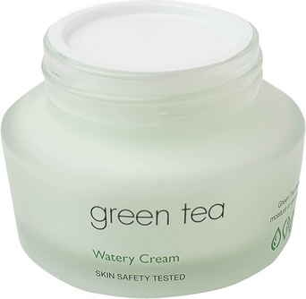 Крем для жирной и комбинированной кожи с зеленым чаем Green Tea Watery Cream вид 2