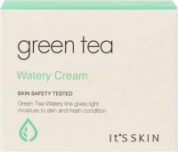 Крем для жирной и комбинированной кожи с зеленым чаем Green Tea Watery Cream превью 5