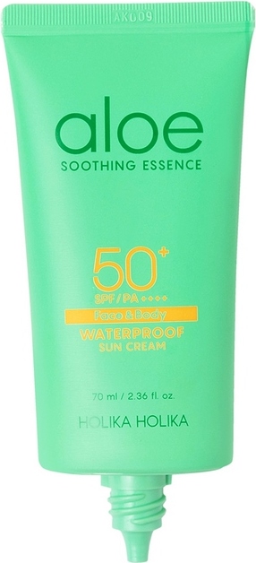 Солнцезащитный крем с алоэ Aloe Waterproof Sun Cream SPF 50+ PA ++++ вид 3