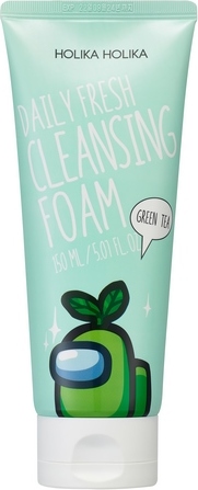 Очищающая пенка для лица с зеленым чаем Among Us Daily Fresh Green Tea Cleansing Foam