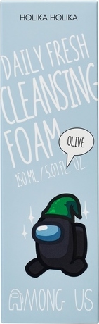 Очищающая пенка для лица с оливой Among Us Daily Fresh Olive Cleansing Foam вид 1
