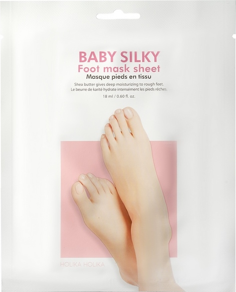 Увлажняющая тканевая маска для ног Baby Silky Foot Mask AD вид 2