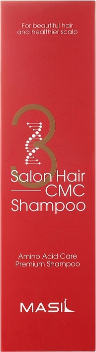 Восстанавливающий шампунь для волос с аминокислотами и керамидами 3 Salon Hair CMC Shampoo вид 1