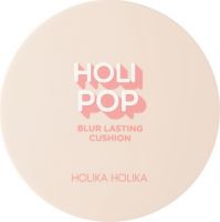 Матирующий кушон Holi Pop Blur Lasting Cushion SPF50+ PA+++, тон 02, розово-бежевый