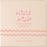 Матирующий кушон Holi Pop Blur Lasting Cushion, тон 01, светло-бежевый превью 5