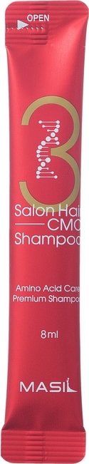 Восстанавливающий шампунь для волос с аминокислотами и керамидами 3 Salon Hair CMC Shampoo Stick Pouch вид 2