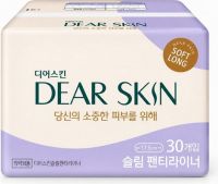 Dear Skin Slim Long Panty Liners ультратонкие ежедневные прокладки для нормальных выделений (2 капли), 30 шт