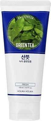Очищающая пенка с зеленым чаем, матирующая Daily Fresh Green tea Cleansing Foam