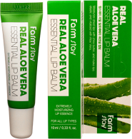 FARMSTAY Real Aloe Vera Essential Lip Balm Бальзам для губ с алоэ вера