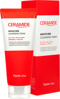 FARMSTAY Ceramide Moisture Cleansing Foam Питательная пенка для лица с церамидами