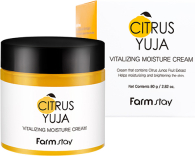 FARMSTAY Citrus Yuja Vitalizing Moisture Cream увлажняющий крем для лица с витаминами