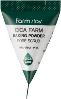 Успокаивающий скраб для лица с центеллой Cica Farm Baking Powder Pore Scrub