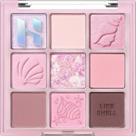 Holika Holika My Fave Mood Eye Palette 07 Shell In The Sea Палетка теней для век, 8 г, Holika Holika