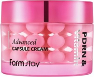 FARMSTAY PDRN & Vitamin Advanced Capsule Cream омолаживающий крем для лица