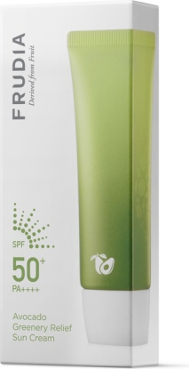 Солнцезащитный крем с авокадо SPF50+/PA ++++ Avocado Greenery Relief Sun Cream вид 2