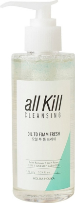 Очищающее гидрофильное масло-пенка All Kill Cleansing Oil To Foam Fresh освежающее