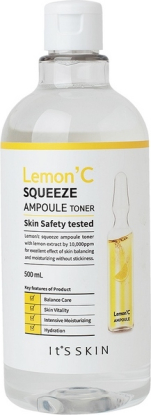 Тонер для лица с экстрактом лимона Lemon' C Squeeze Ampoule Toner вид 3
