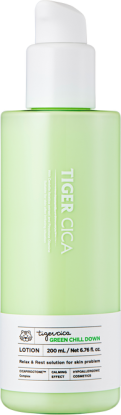 Успокаивающий лосьон для лица с экстрактом центеллы азиатской Tiger Cica Green Chill Down Lotion