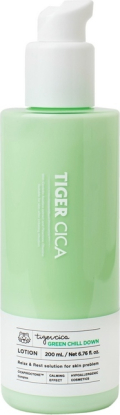 Успокаивающий лосьон для лица с экстрактом центеллы азиатской Tiger Cica Green Chill Down Lotion вид 1