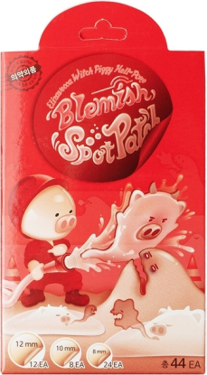 Патчи для точечного удаления акне Witch Piggy Hell-Pore Blemish Spot Patch