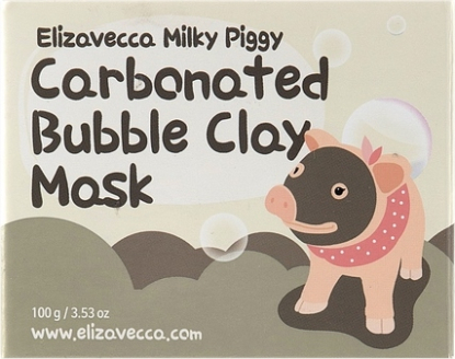 Пузырьковая маска для лица с глиной Milky Piggy Сarbonated Bubble Clay Mask вид 4