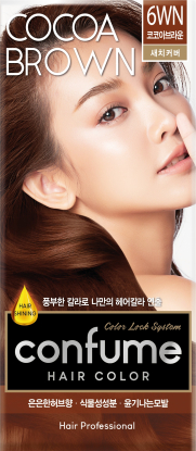 Confume Hair Color 6WN(Cocoa Brown) краска для волос какао