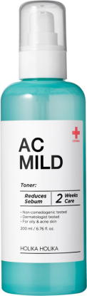 Тонер против покраснений и акне для проблемной кожи AC Mild Toner