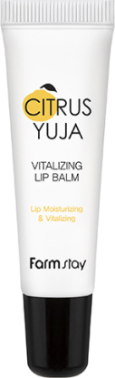 FARMSTAY Citrus Yuja Vitalizing Lip Balm Бальзам для губ с витаминами вид 1