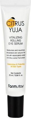 FARMSTAY Citrus Yuja Vitalizing Rolling Eye Serum витаминизирующая сыворотка-роллер для области вокруг глаз