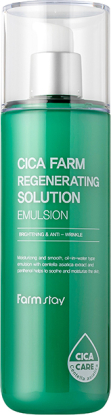 FARMSTAY Cica Farm Regenerating Solution Emulsion восстанавливающая эмульсия для лица вид 1