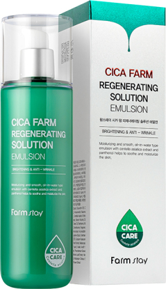 FARMSTAY Cica Farm Regenerating Solution Emulsion восстанавливающая эмульсия для лица