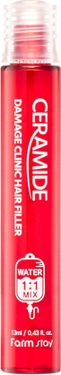 FARMSTAY Ceramide Damage Clinic Hair Filler маска- филлер для поврежденных волос, 13 мл, FARMSTAY