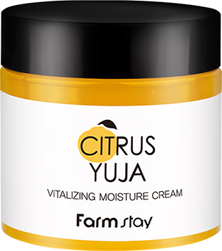 FARMSTAY Citrus Yuja Vitalizing Moisture Cream увлажняющий крем для лица с витаминами вид 1
