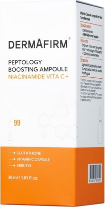Peptology Boosting Ampoule Niacinamide Vita+ сыворотка для лица вид 1