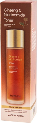 Тонер для лица с ниацинамидом и женьшенем для сияния кожи Ginseng & Niacinamide Toner вид 2