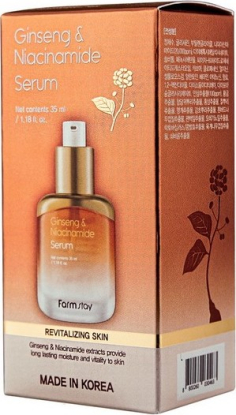 Сыворотка для лица с ниацинамидом и женьшенем для сияния кожи Ginseng & Niacinamide Serum вид 2