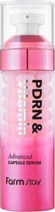 FARMSTAY PDRN & Vitamin Advanced Capsule Serum омолаживающая сыворотка для лица