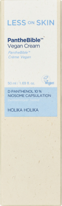 Holika Holika Успокаивающий крем для лица с пантенолом Less on Skin PantheBible Vegan Cream вид 2